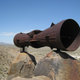 Imagen para el artículo titulado Hay un megáfono gigante en lo alto de un monte en el desierto de Mojave, y nadie sabe para qué sirve